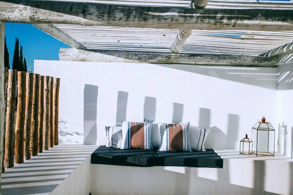 Ilustrační foto — terasa a pergola