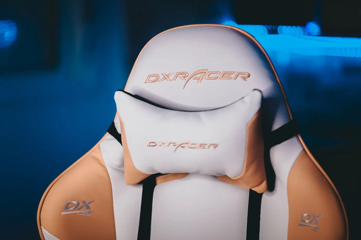 Ergonomická herní židle s opěrkou hlavy
