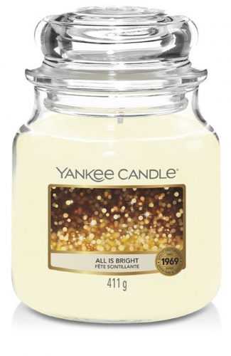 Střední vonná svíčka Yankee Candle All is Bright