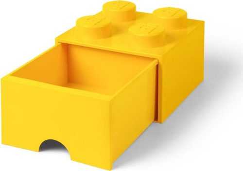 Žlutý úložný box se šuplíkem LEGO®