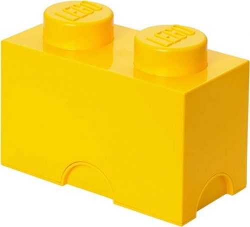 Žlutý úložný dvojbox LEGO®