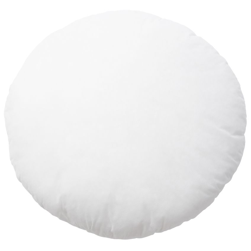 Bílá kulatá polyesterová výplň do polštáře LaForma Fluff Ø 45 cm