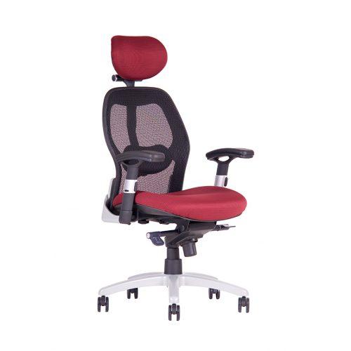 Ergonomická kancelářská židle na kolečkách Office Pro SATURN – s područkami