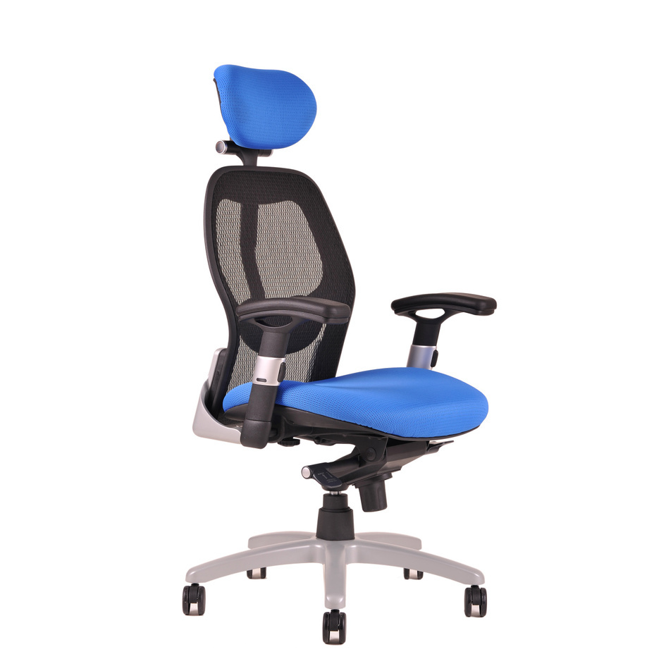 Ergonomická kancelářská židle na kolečkách Office Pro SATURN – s područkami