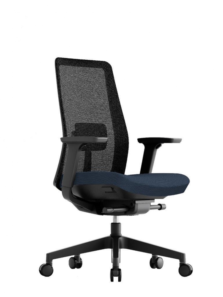 Kancelářská ergonomická židle OFFICE PRO K10 — více barev Modrá