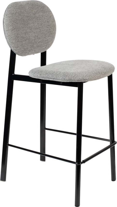 Světle šedá barová židle 94 cm Spike – Zuiver