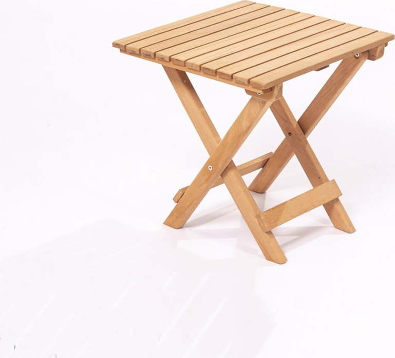 Zahradní odkládací stolek z bukového dřeva 40x40 cm – Floriane Garden