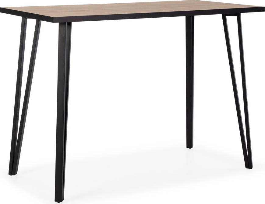 Barový stůl s deskou v dubovém dekoru 60x140 cm Sindi – Marckeric