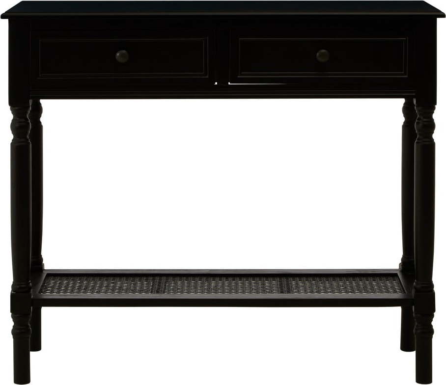 Černý konzolový stolek 33x91 cm Heritage – Premier Housewares