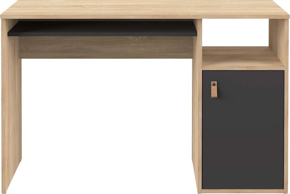 Pracovní stůl s deskou v dubovém dekoru 50x115 cm Oxford – TemaHome