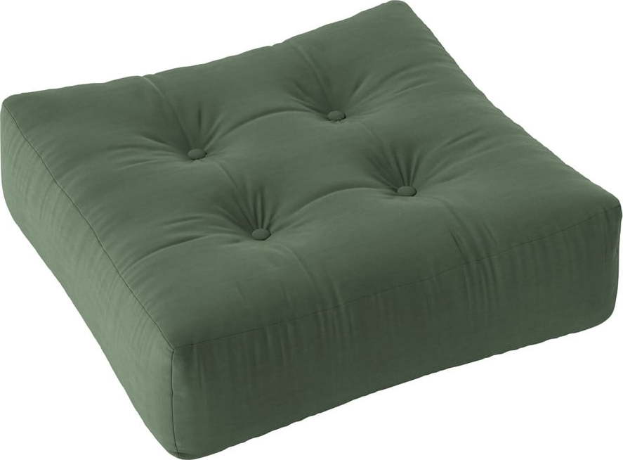 Sedací puf Karup Design More Olive Green