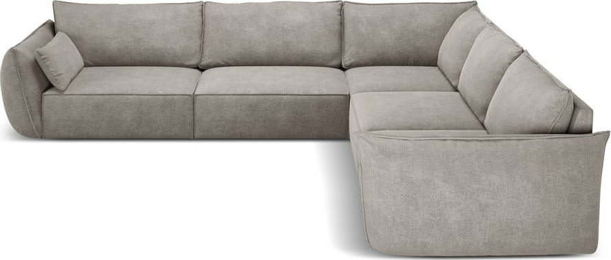 Světle šedá rohová pohovka (variabilní) Vanda – Mazzini Sofas