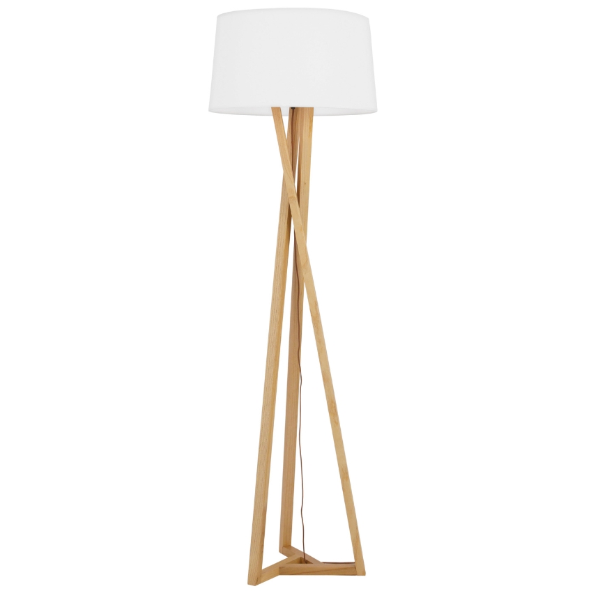 Bílá stojací lampa Nova Luce Salino 164 cm