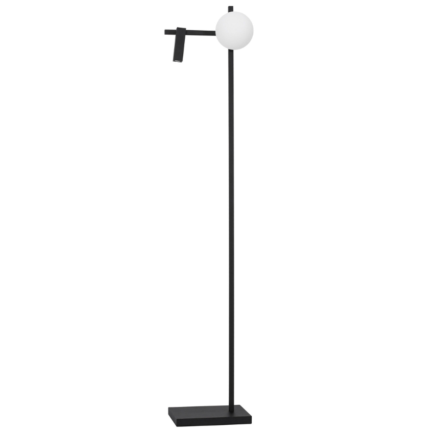 Opálově bílá skleněná stojací LED lampa Nova Luce Joline 150 cm