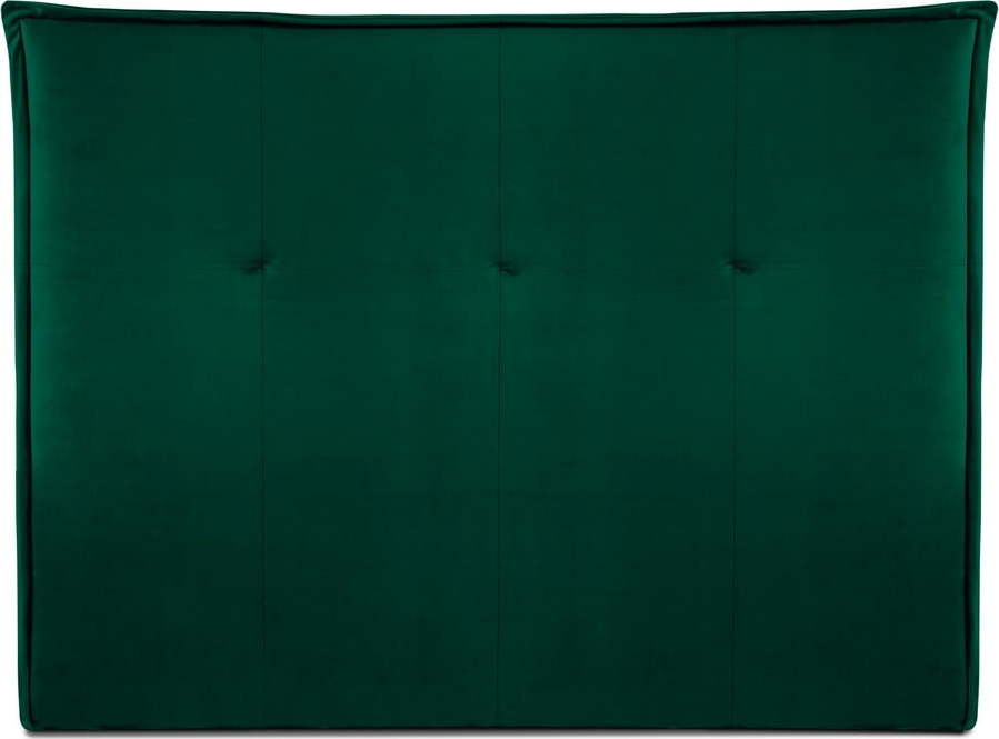 Tmavě zelené čelo postele 140x120 cm Monica – Milo Casa