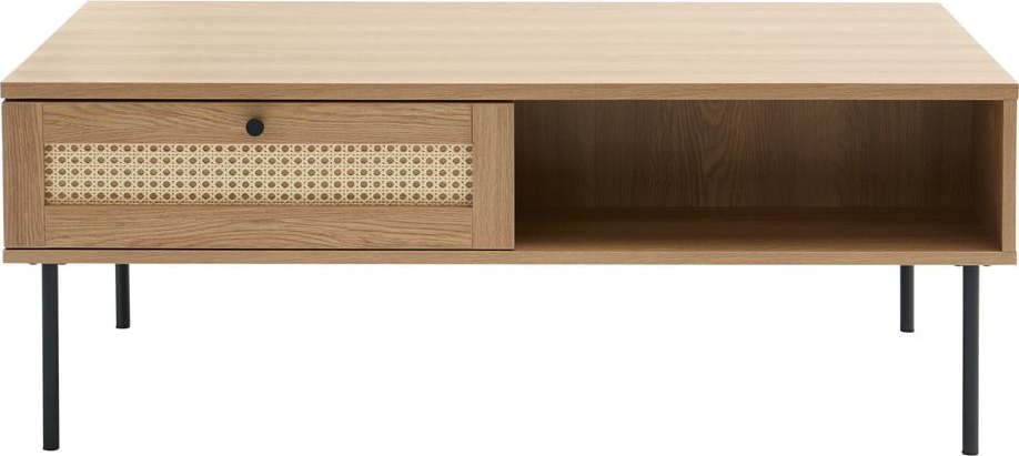 Konferenční stolek v přírodní barvě 60x110 cm Pensacola – Unique Furniture