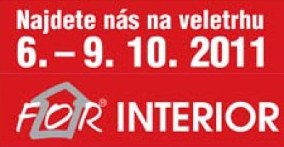 Přijďte se inspirovat na největší podzimní veletrh bydlení FOR INTERIOR