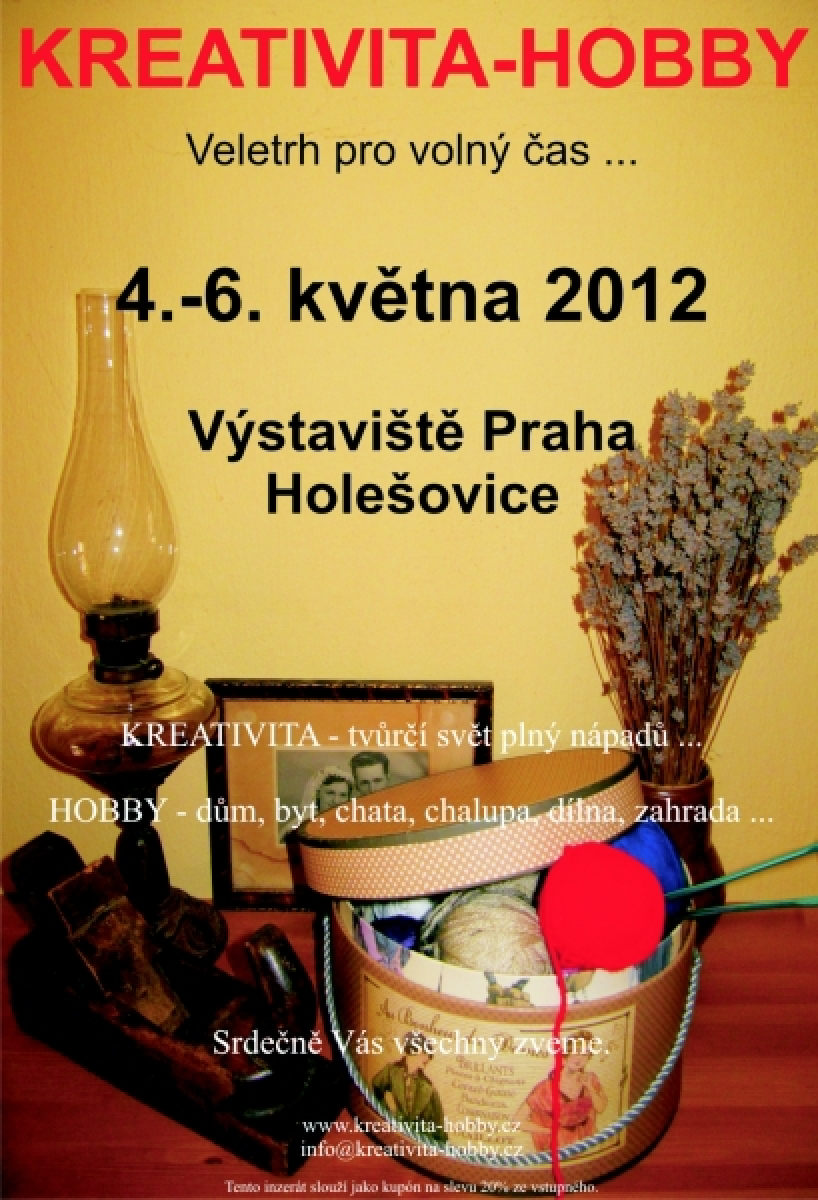 Kreativita-Hobby - veletrh pro volný čas (SOUTĚŽ)